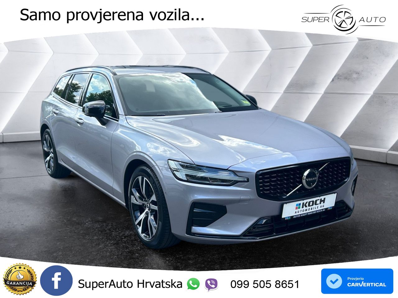 Volvo V60 2.0 B4 Benzin DCT ACC+HEAD+4xGR SJED+360+PANO