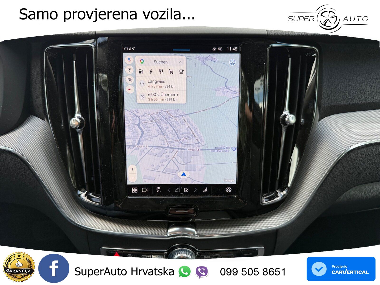 Volvo XC60 T6 AWD Geartronic LED+GR SJED+ACC