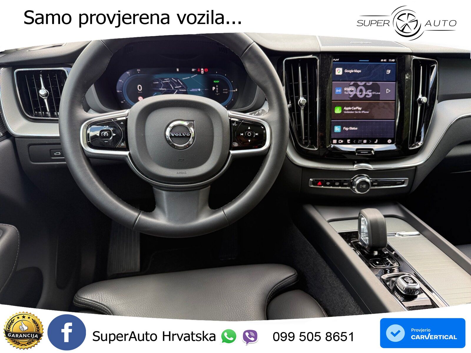 Volvo XC60 T6 AWD Geartronic LED+GR SJED+ACC