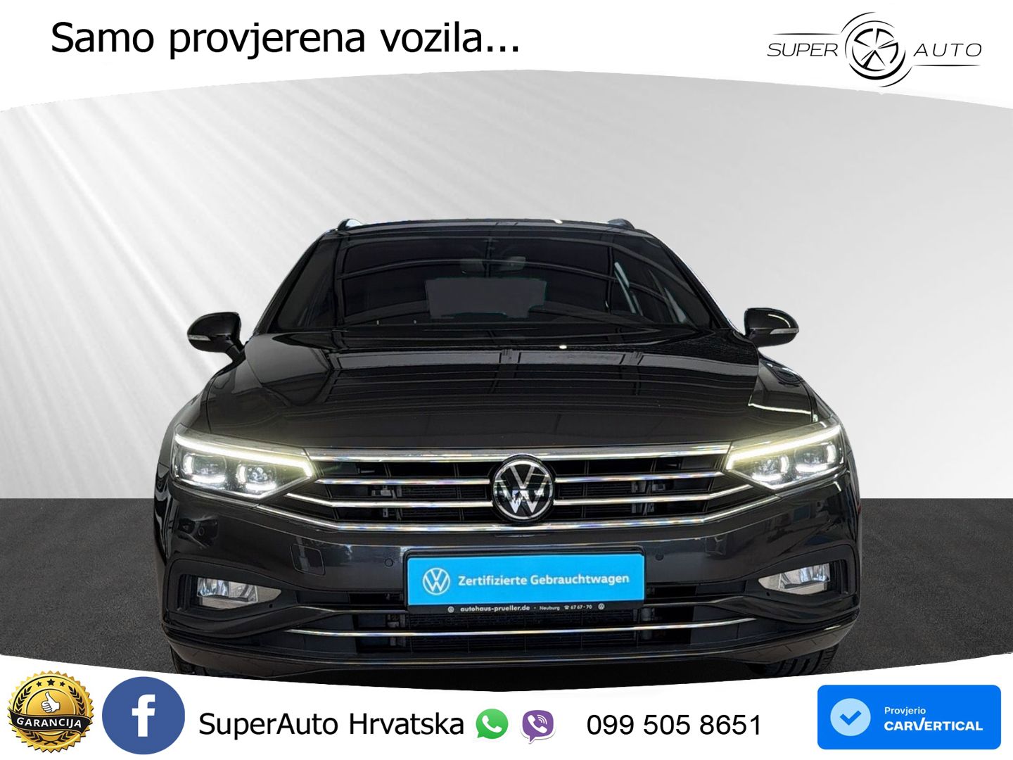 Volkswagen Passat Variant 2.0 TDI (200 KS) DSG Business MATRIX+GR SJED+KAM