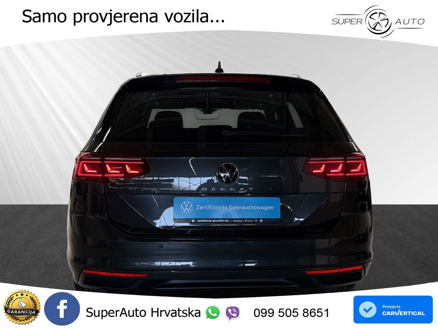 Volkswagen Passat Variant 2.0 TDI (200 KS) DSG Business MATRIX+GR SJED+KAM