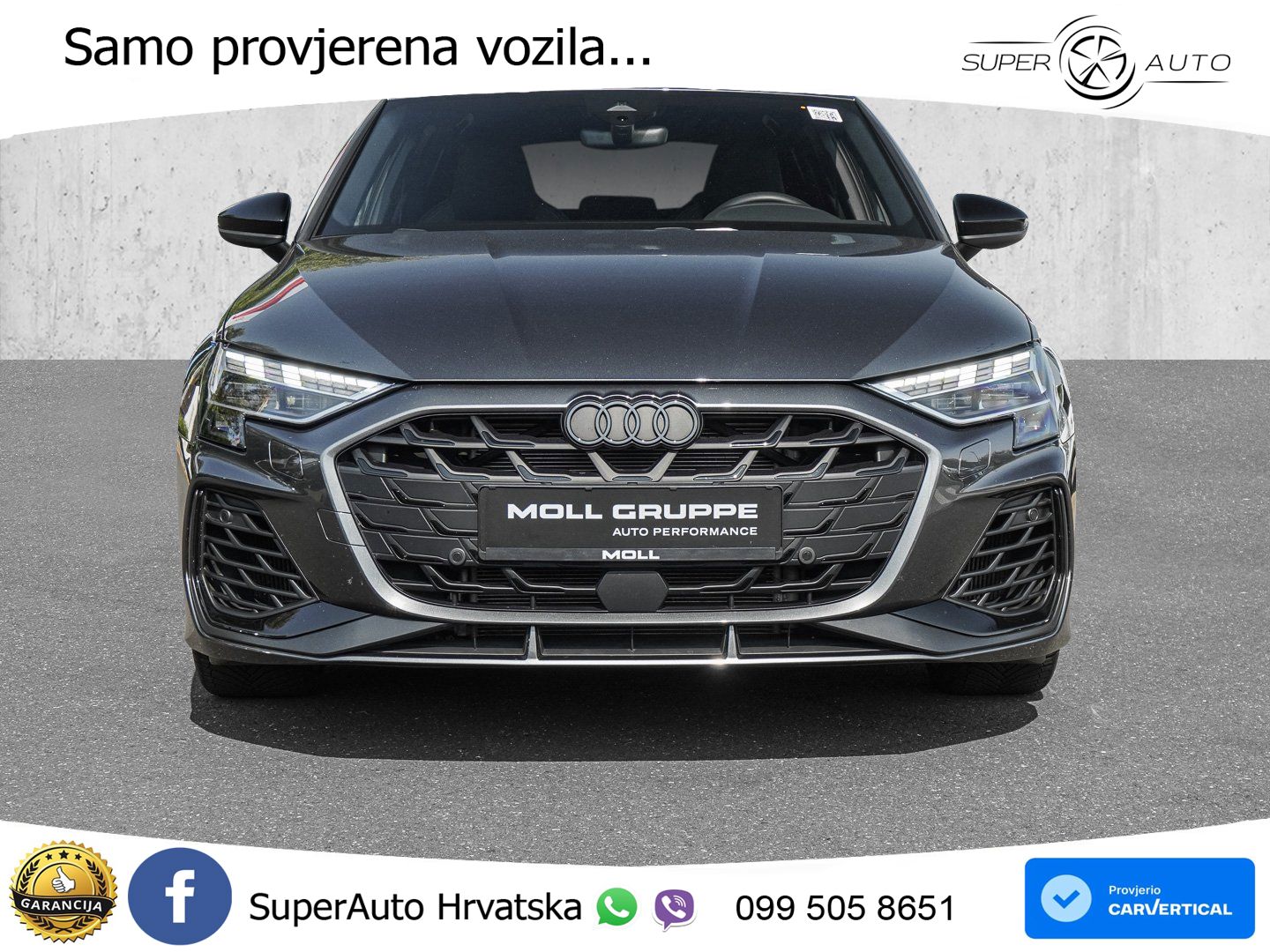 Audi S3 2.0 TFSI (333 KS) quattro S tronic MATRIX+GR SJED+KAM