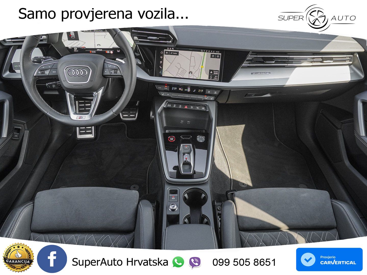 Audi S3 2.0 TFSI (333 KS) quattro S tronic MATRIX+GR SJED+KAM