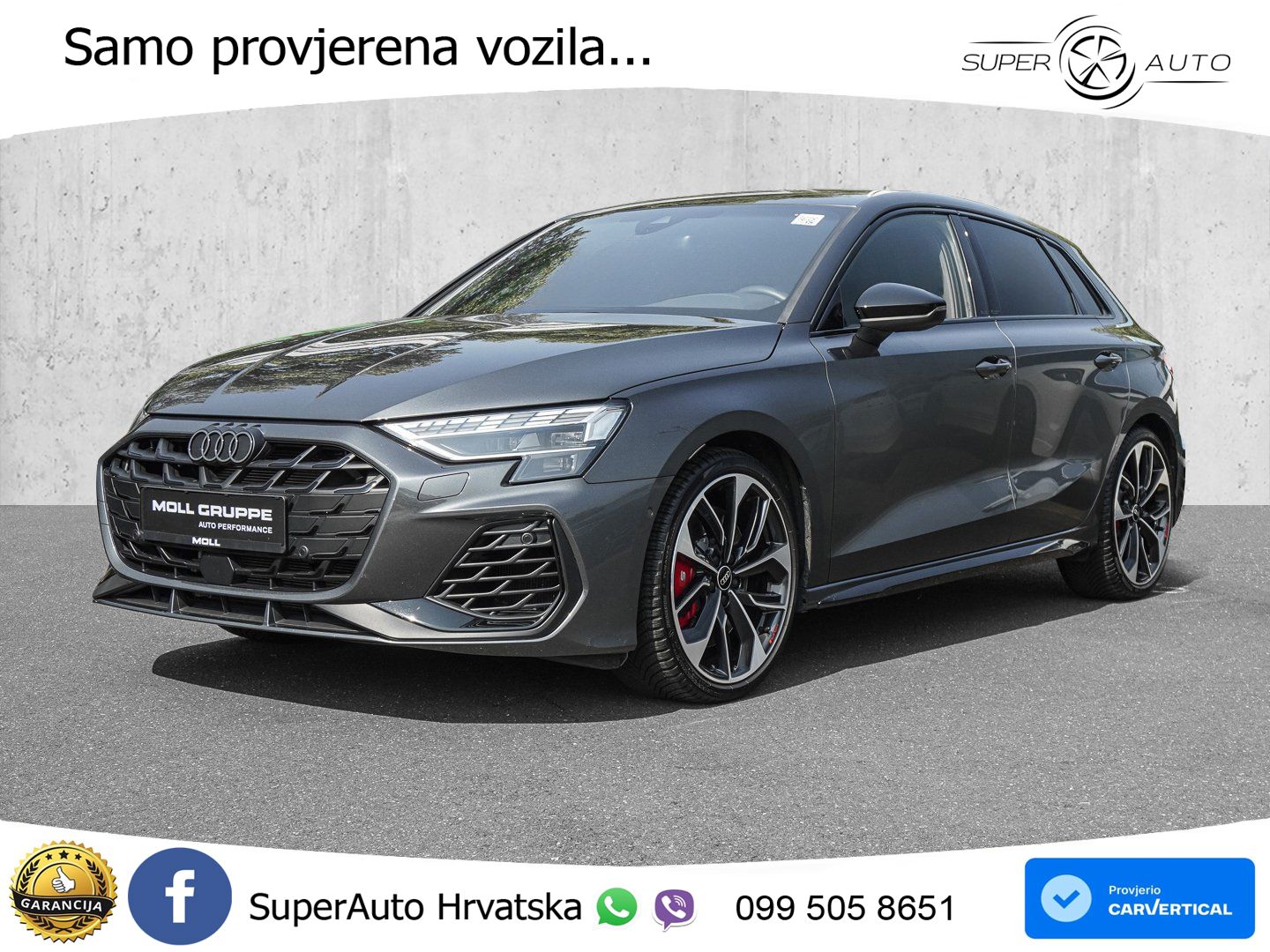 Audi S3 2.0 TFSI (333 KS) quattro S tronic MATRIX+GR SJED+KAM