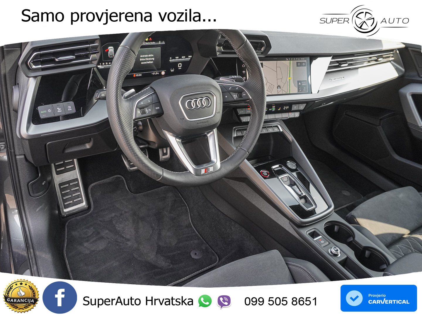 Audi S3 2.0 TFSI (333 KS) quattro S tronic MATRIX+GR SJED+KAM