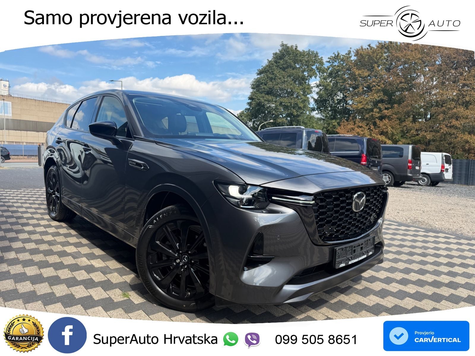 Mazda CX-60 3.3 e-Skyactiv D (200 KS) Automatic LED+GR SJED+ACC