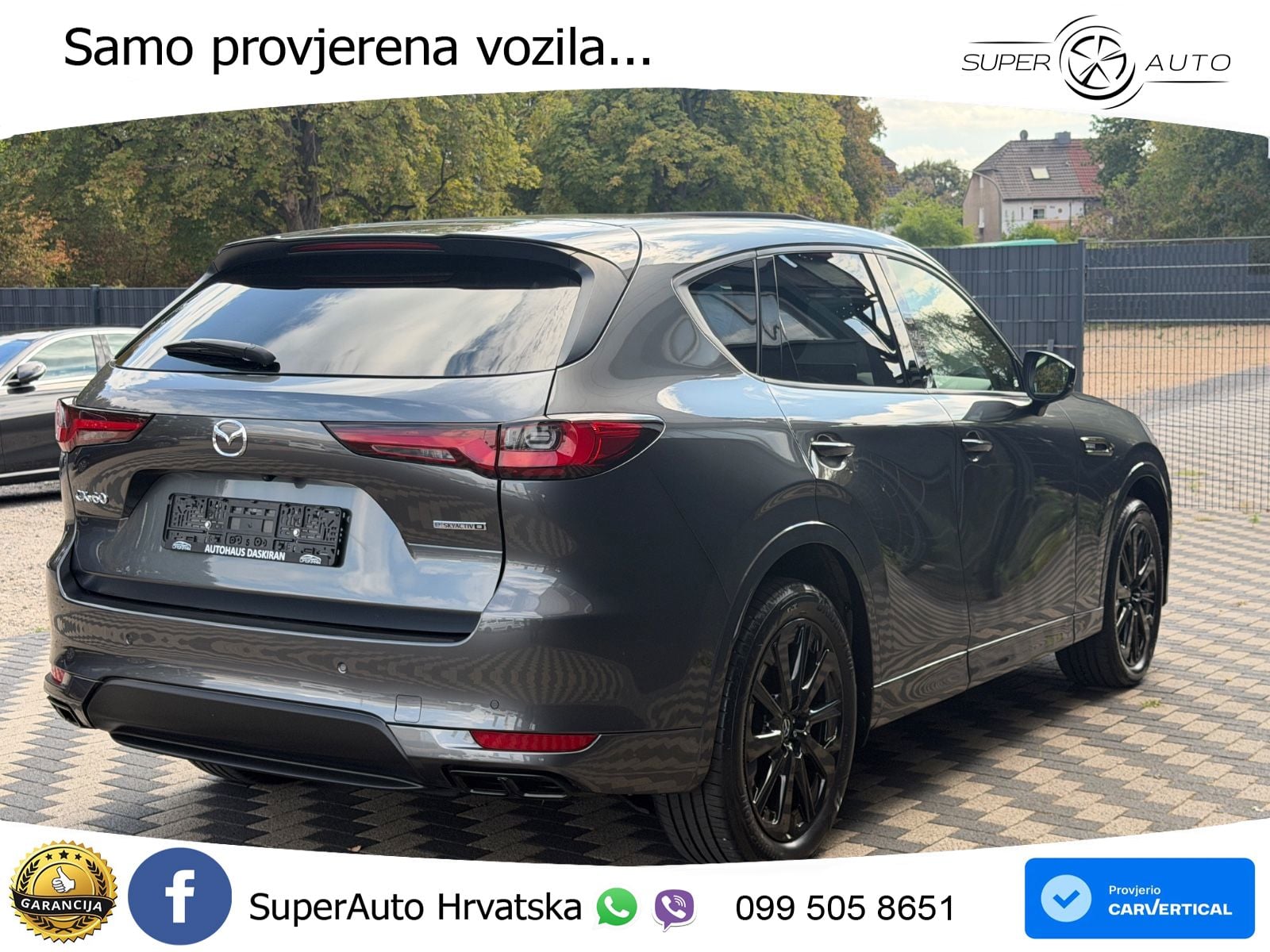 Mazda CX-60 3.3 e-Skyactiv D (200 KS) Automatic LED+GR SJED+ACC