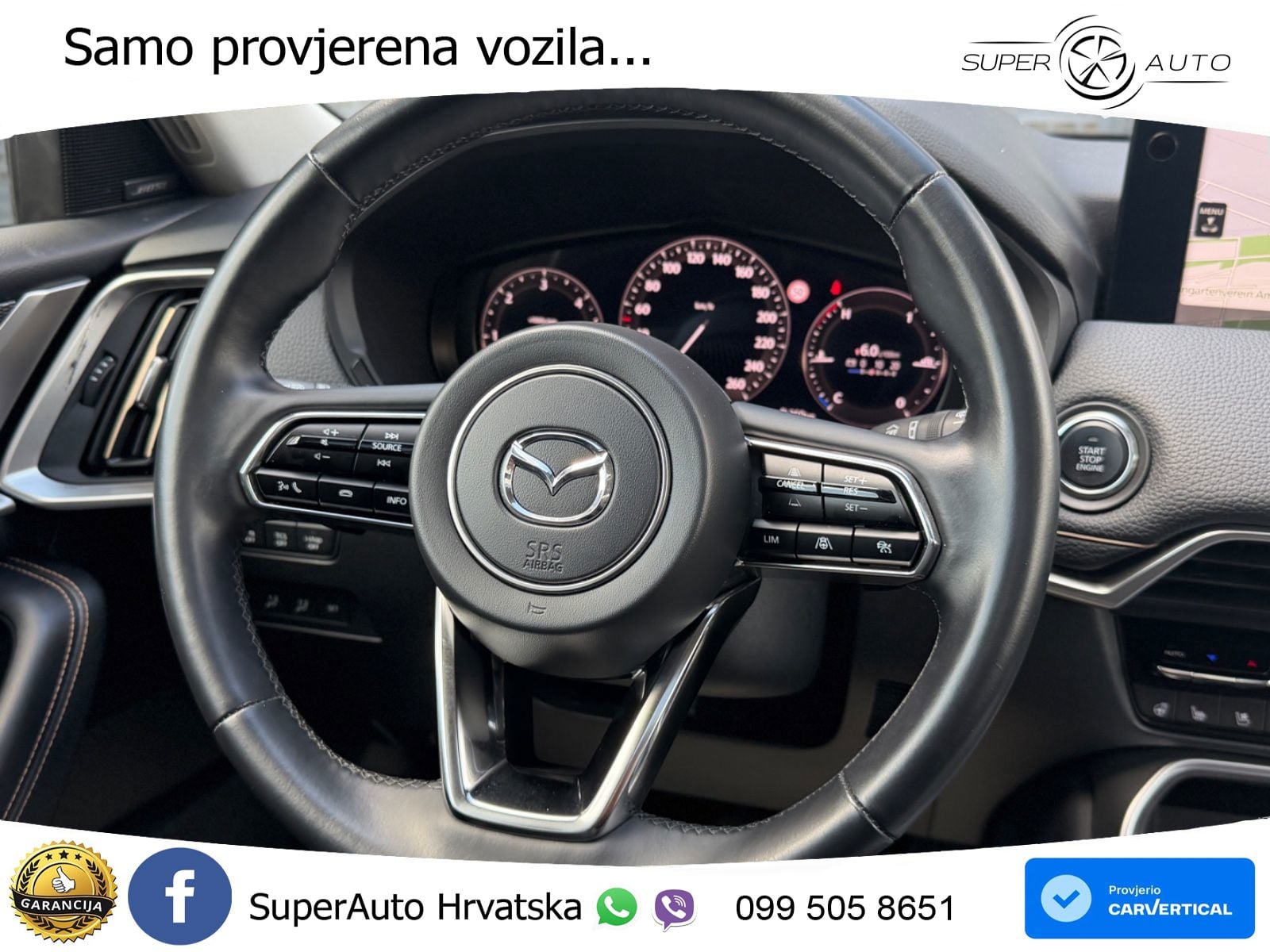 Mazda CX-60 3.3 e-Skyactiv D (200 KS) Automatic LED+GR SJED+ACC