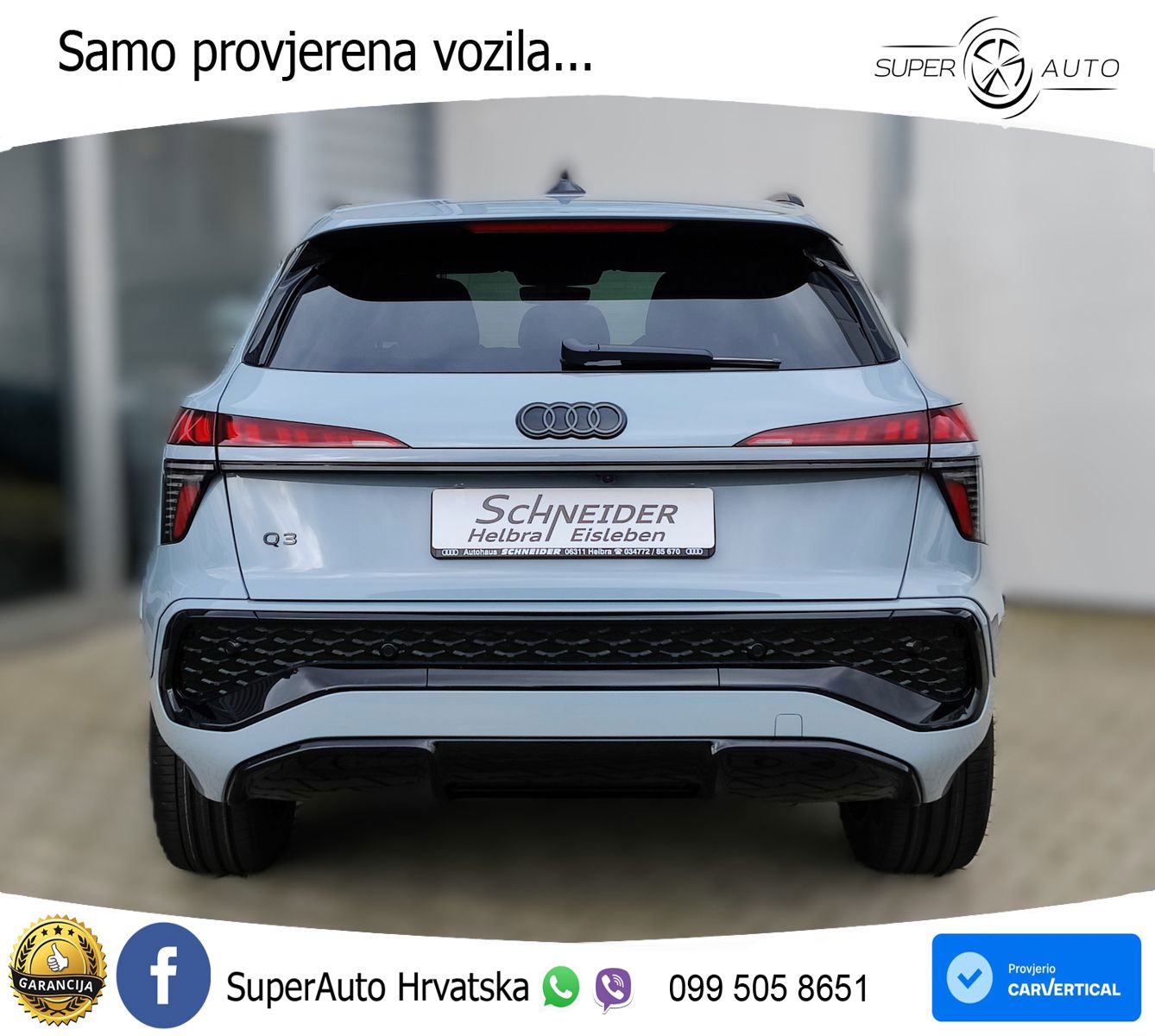 Audi Q3 1.5 TFSI (150 KS) S tronic 2x S line LED+GR SJED+ACC
