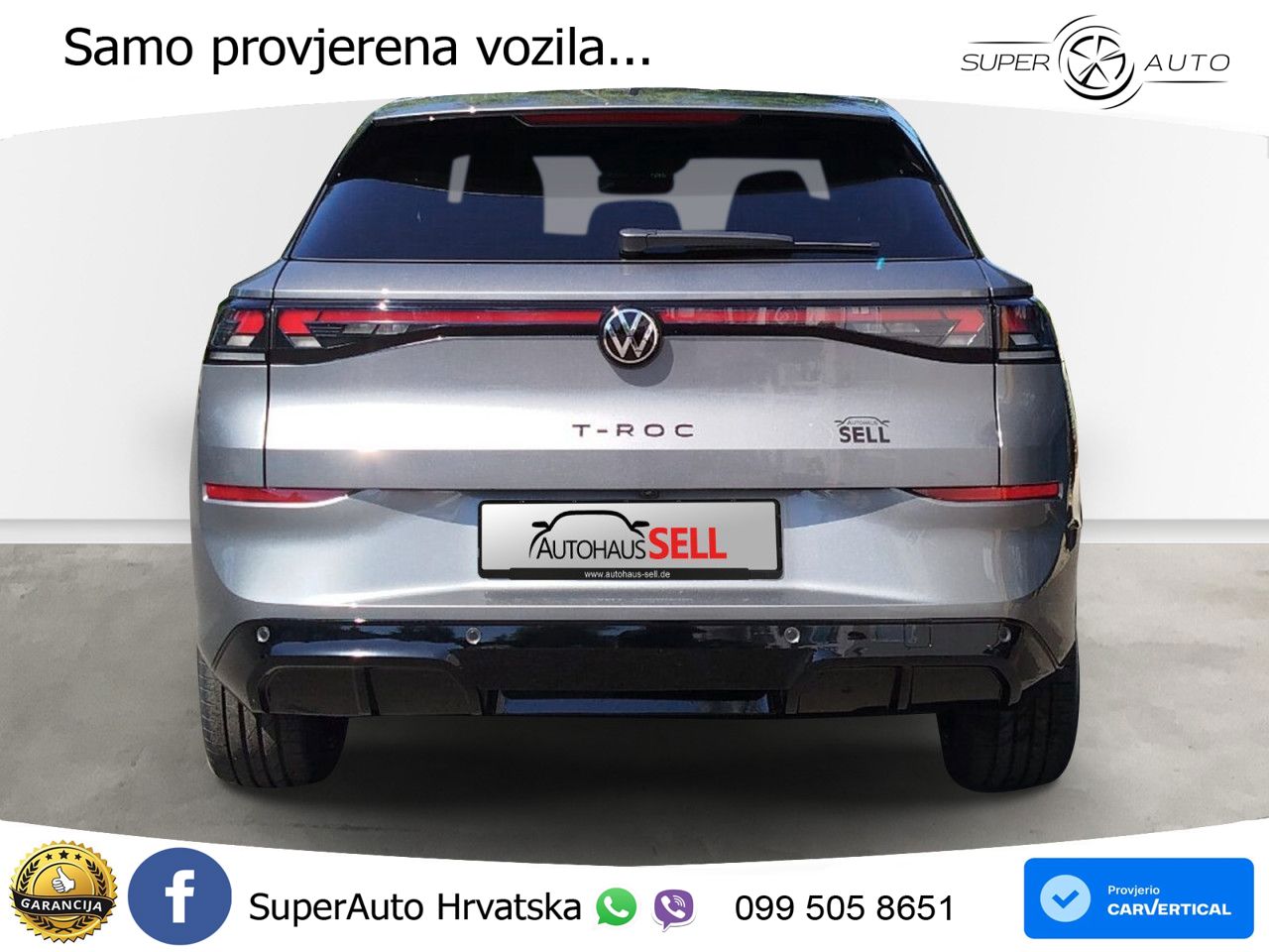Volkswagen T-Roc 1.5 eTSI (150 KS)  DSG R-Line LED+GR SJED+ACC