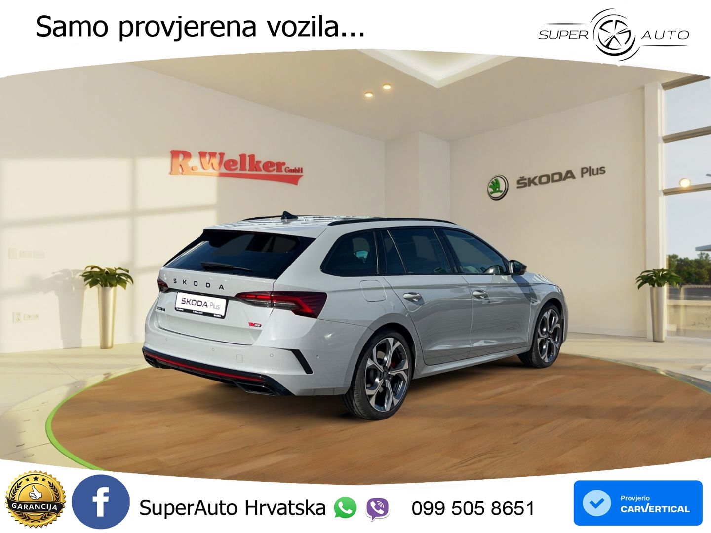 Škoda Octavia Combi RS 2.0 TSI (265 KS) DSG MATRIX+GR SJED+KAM