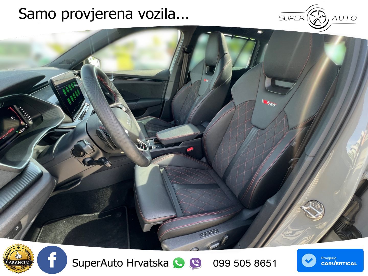 Škoda Octavia Combi RS 2.0 TSI (265 KS) DSG MATRIX+GR SJED+KAM