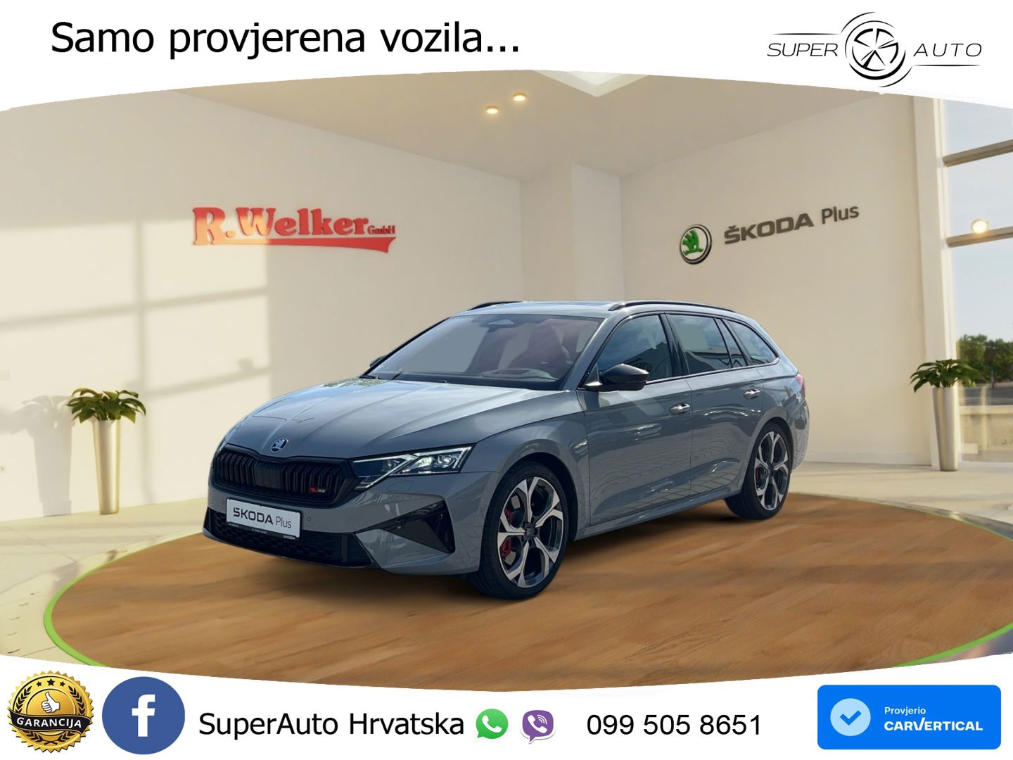 Škoda Octavia Combi RS 2.0 TSI (265 KS) DSG MATRIX+GR SJED+KAM