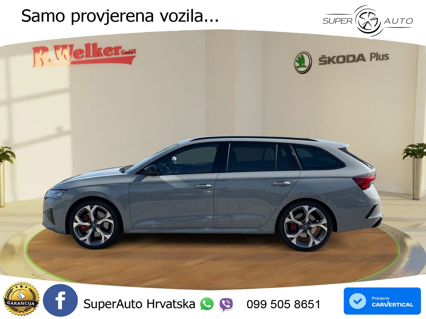 Škoda Octavia Combi RS 2.0 TSI (265 KS) DSG MATRIX+GR SJED+KAM