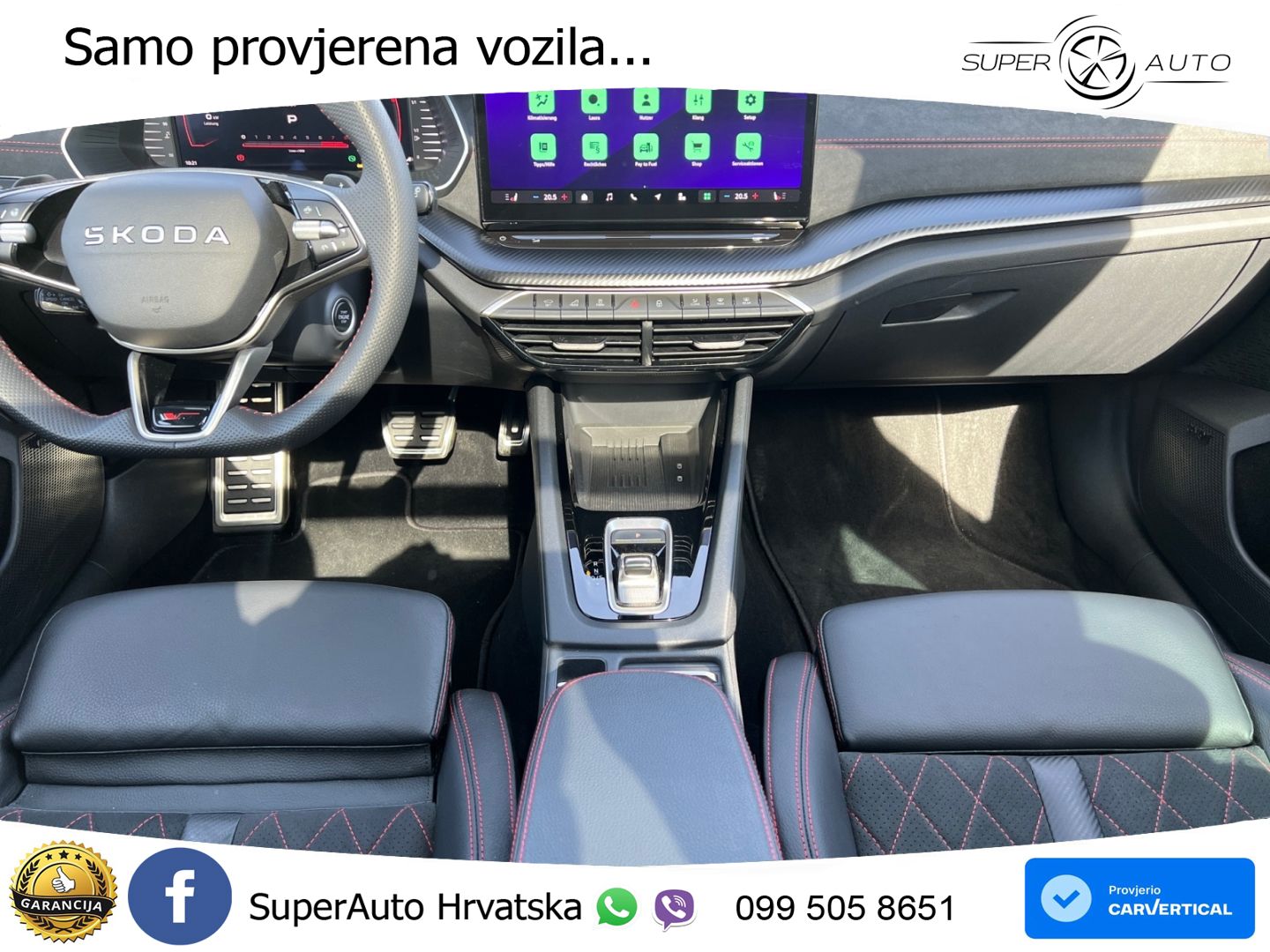 Škoda Octavia Combi RS 2.0 TSI (265 KS) DSG MATRIX+GR SJED+KAM