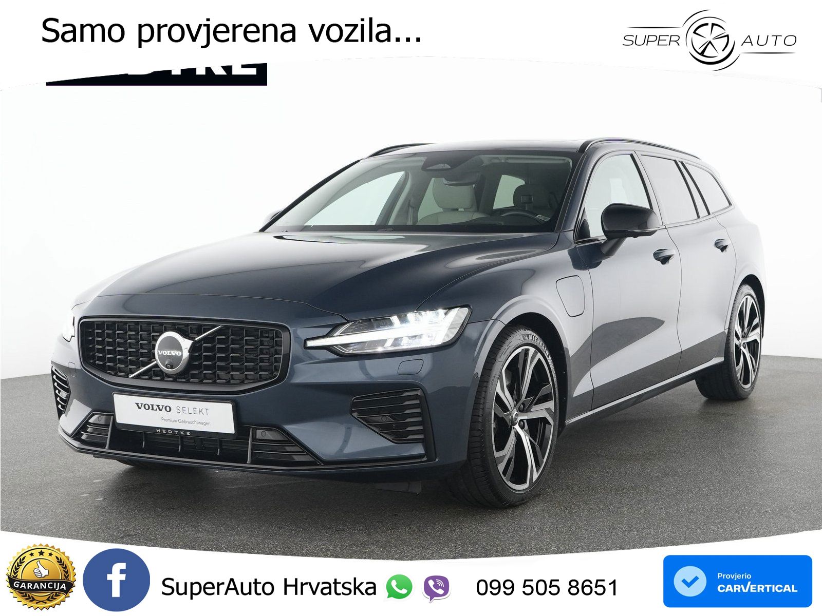 Volvo V60 2.0 T8 AWD Geartronic ACC+HEAD+4xGR SJED+360+PANO