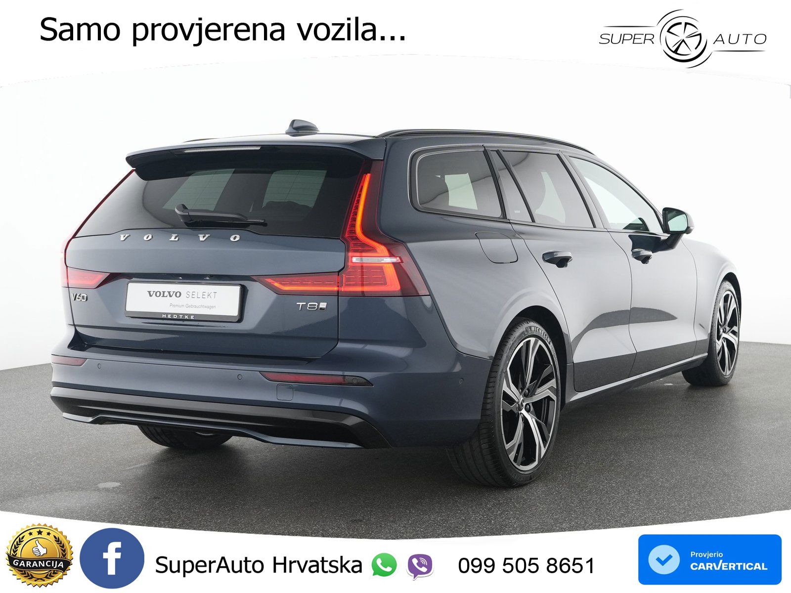 Volvo V60 2.0 T8 AWD Geartronic ACC+HEAD+4xGR SJED+360+PANO