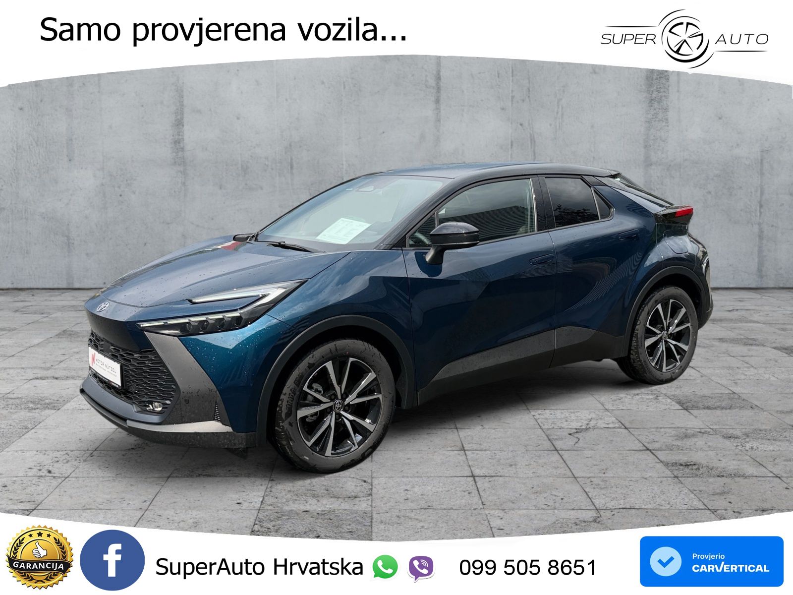 Toyota C-HR 2.0 (198 KS) Hybrid e-CVT Team D LED+GR SJED+ACC