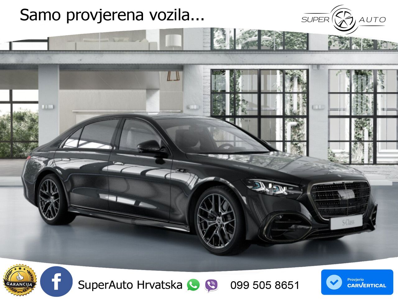 Mercedes S 450d (367 KS) EQ Boost 4MATIC 9G-TRONIC AMG ACC+HEAD+4xGR SJED+360+PANO