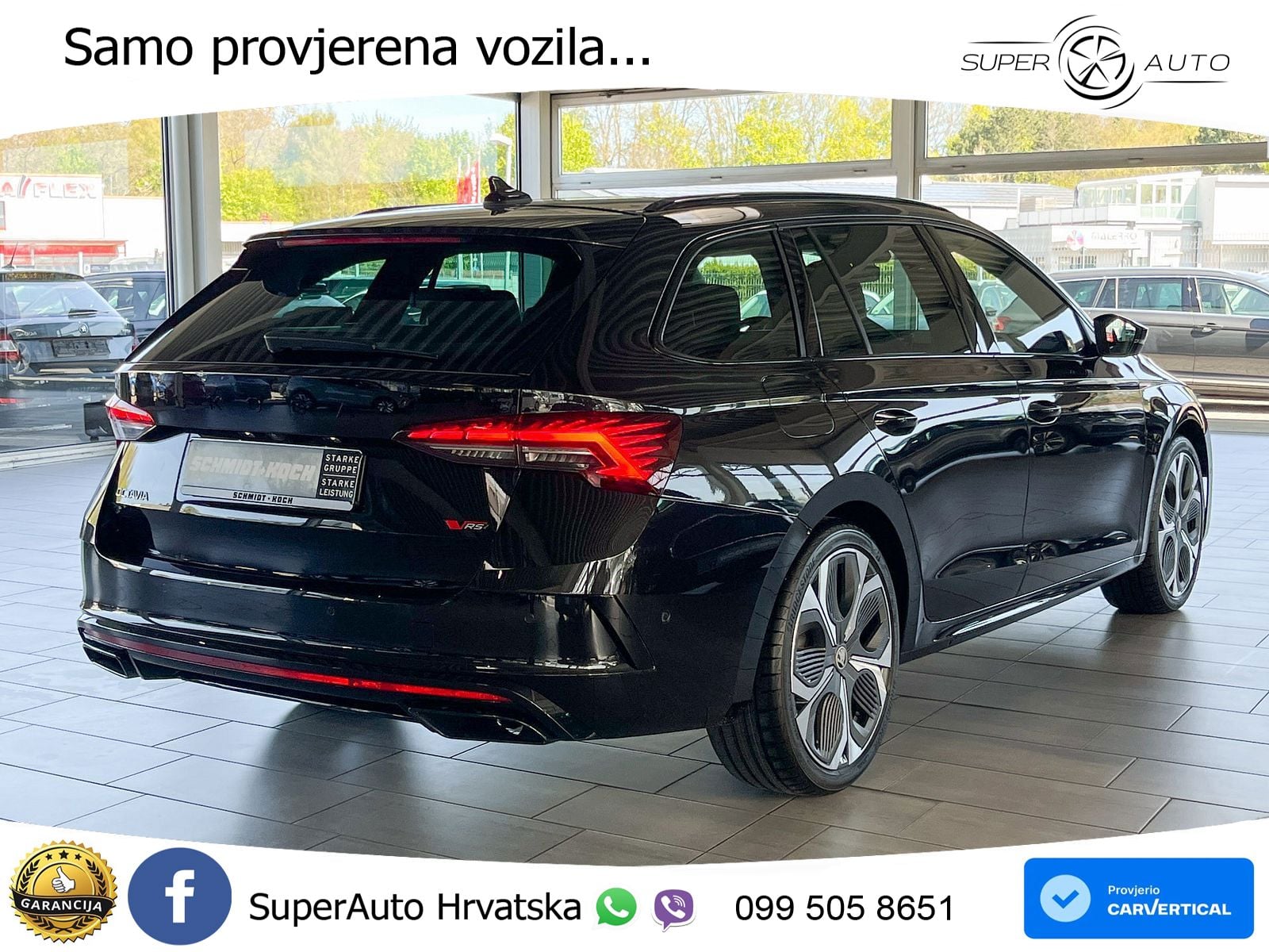 Škoda Octavia Combi RS 2.0 TSI (265 KS) DSG MATRIX+GR SJED+KAM