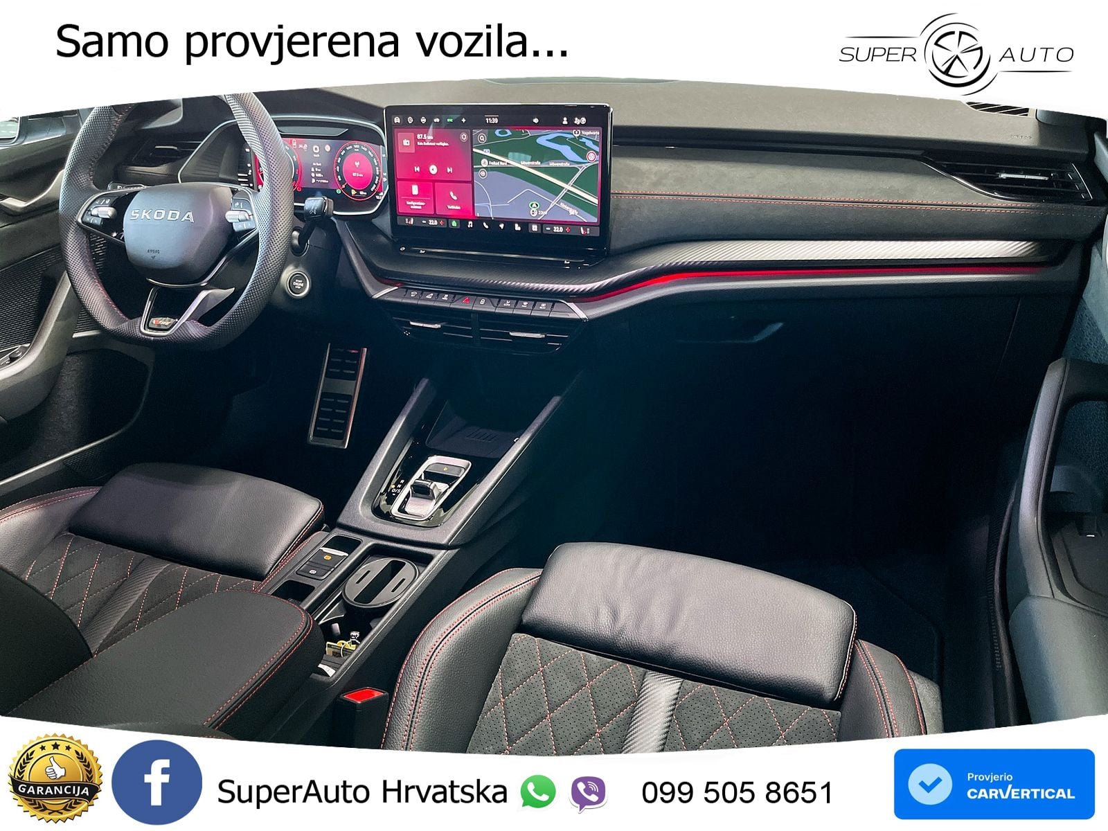 Škoda Octavia Combi RS 2.0 TSI (265 KS) DSG MATRIX+GR SJED+KAM
