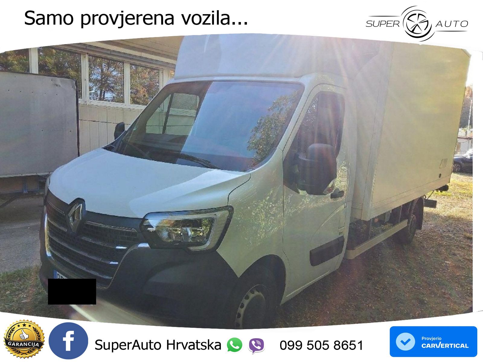 Renault Master L3 Maxi Kühlkoffer LBW Klima Navi 165 KS