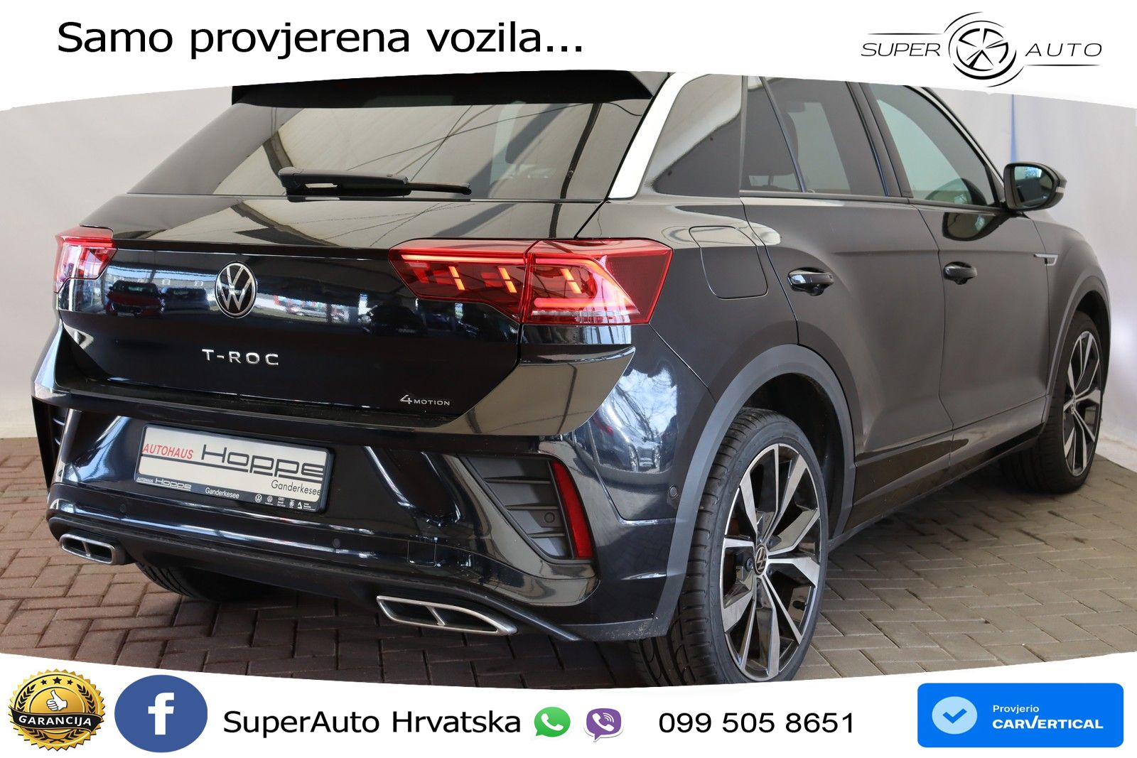 Volkswagen T-Roc I 2.0 TSI (190 KS) 4M DSG LED+GR SJED+ACC