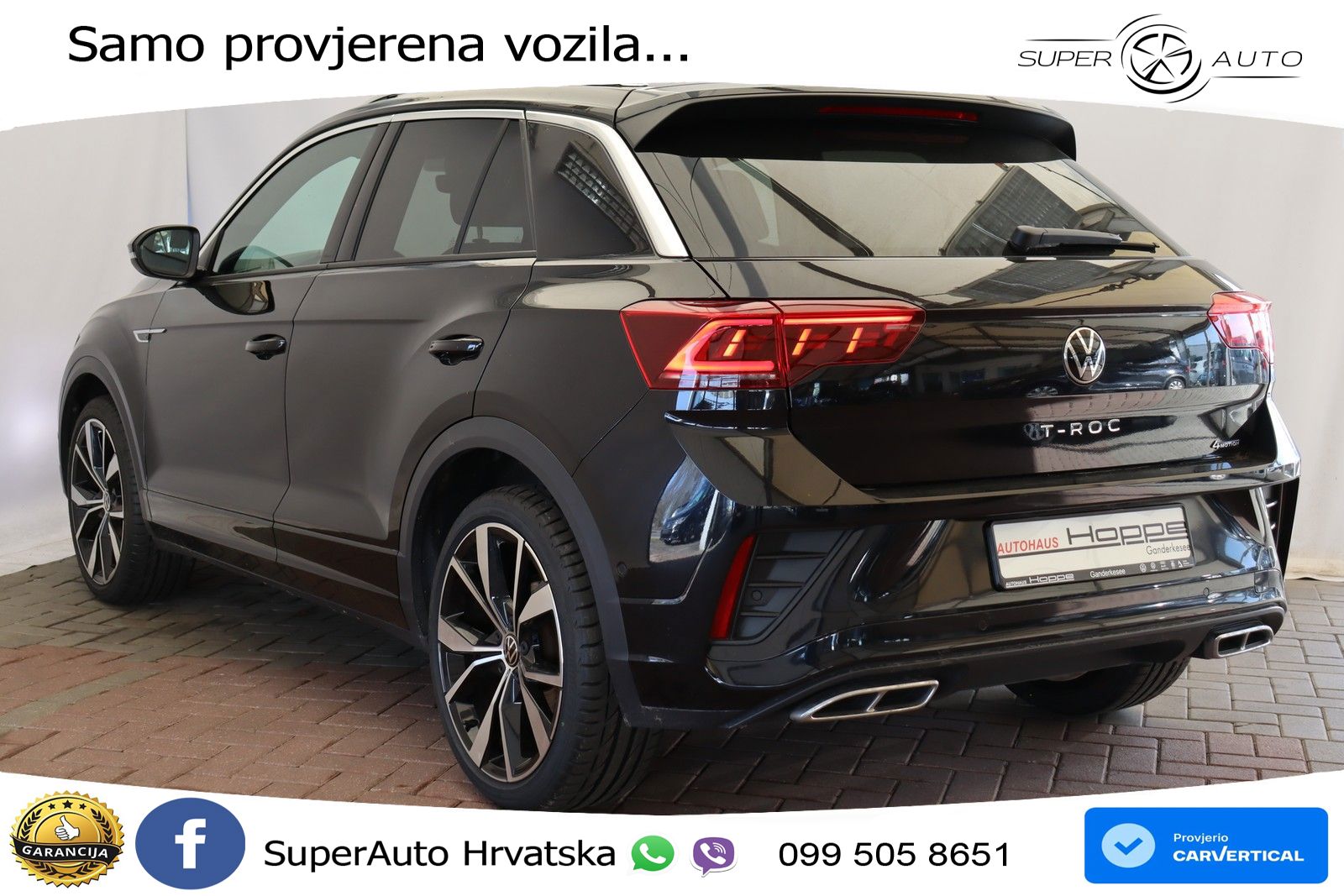 Volkswagen T-Roc I 2.0 TSI (190 KS) 4M DSG LED+GR SJED+ACC