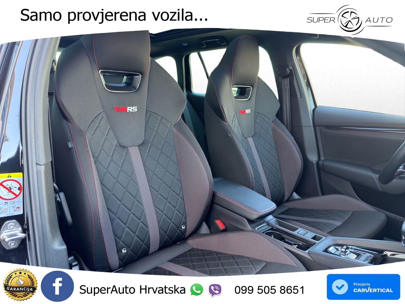 Škoda Octavia Combi RS 2.0 TSI (245 KS) DSG LED+GR SJED+ACC
