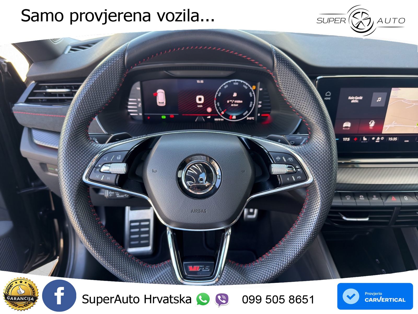 Škoda Octavia Combi RS 2.0 TSI (245 KS) DSG LED+GR SJED+ACC