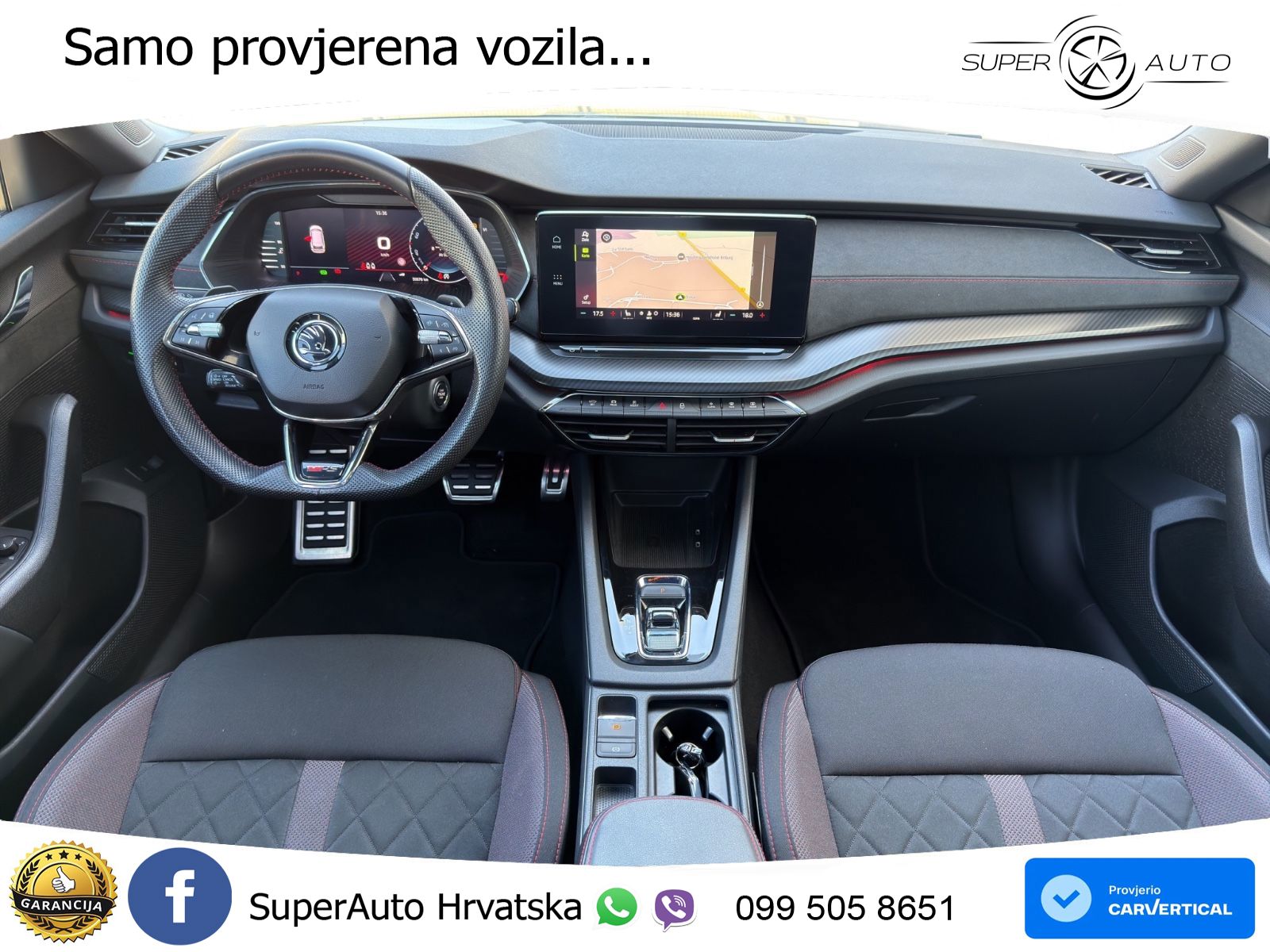 Škoda Octavia Combi RS 2.0 TSI (245 KS) DSG LED+GR SJED+ACC