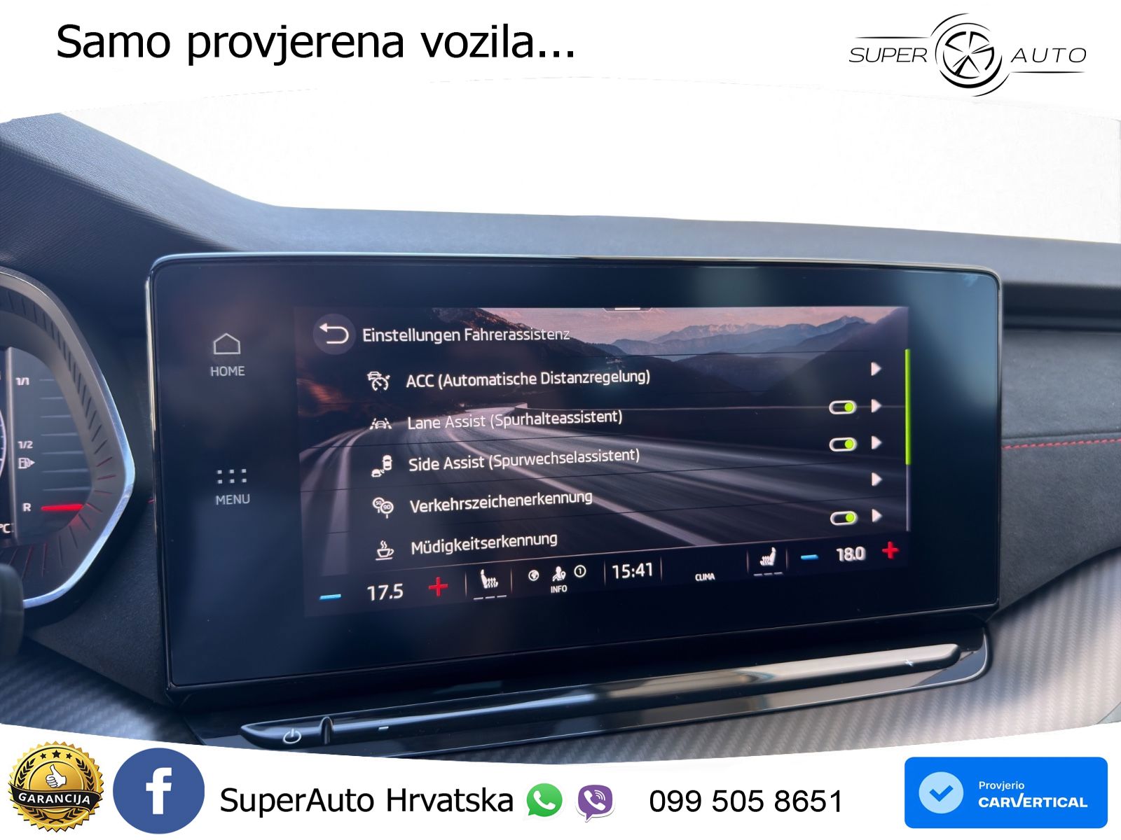 Škoda Octavia Combi RS 2.0 TSI (245 KS) DSG LED+GR SJED+ACC