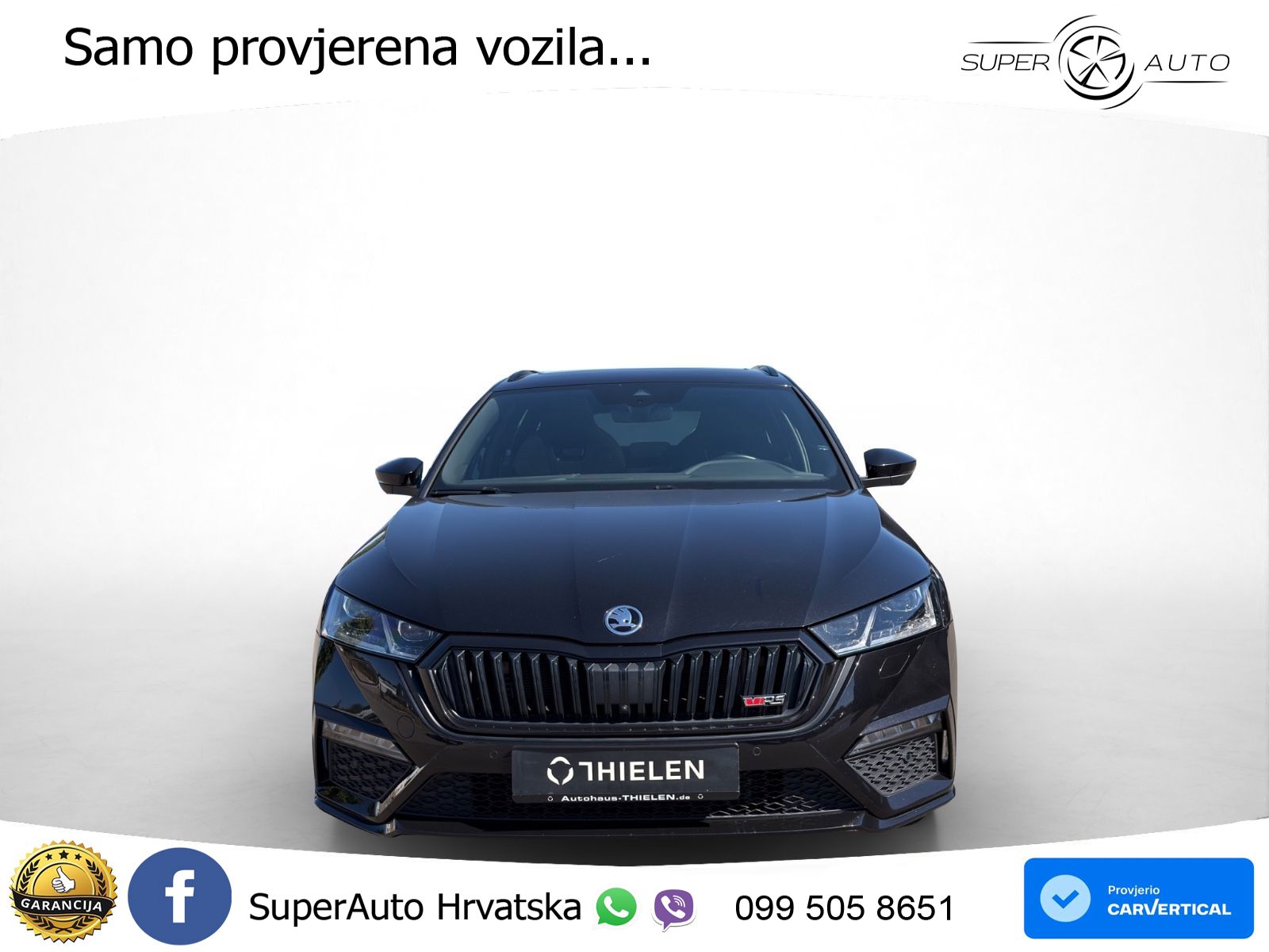 Škoda Octavia Combi RS 2.0 TSI (245 KS) DSG LED+GR SJED+ACC