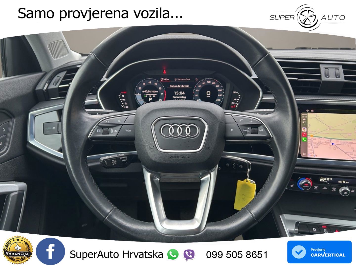Audi Q3 35 TFSI (150 KS) S tronic LED+GR SJED+ACC