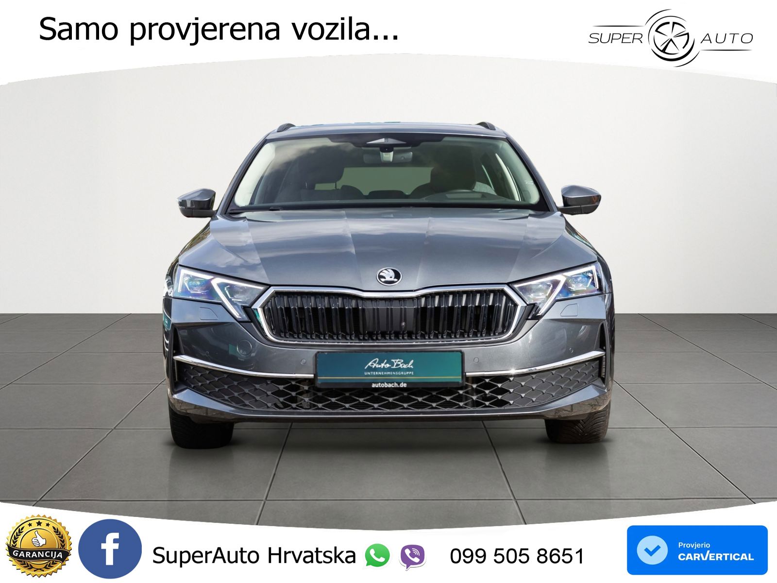 Škoda Octavia Combi 2.0 TDI (150 KS) DSG LED+GR SJED+ACC
