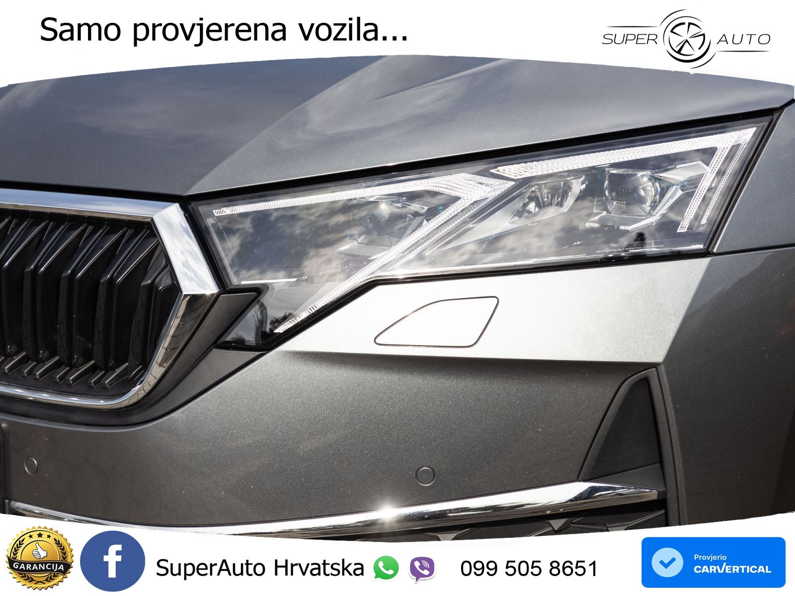 Škoda Octavia Combi 2.0 TDI (150 KS) DSG LED+GR SJED+ACC