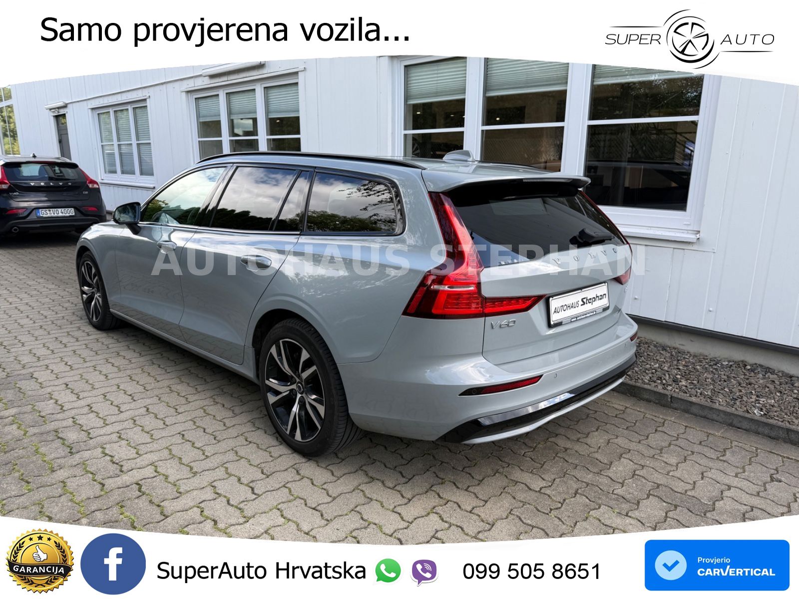 Volvo V60 2.0 B4 Benzin DCT LED+GR SJED+ACC