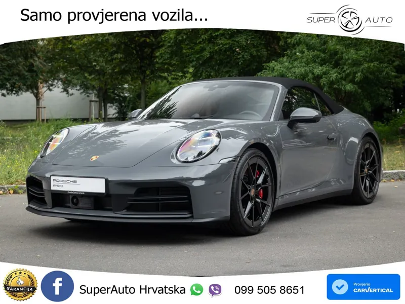 Porsche 911 Carrera GTS Cabriolet 3.0 (480 KS) PDK MATRIX+GR SJED+KAM