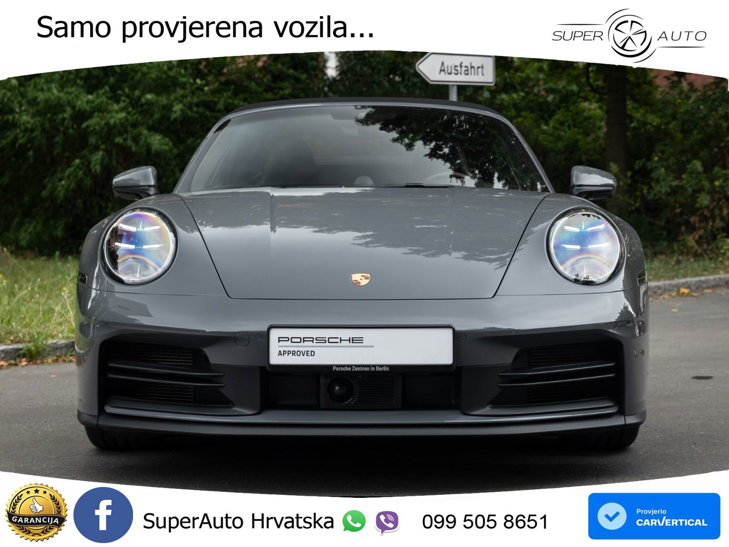 Porsche 911 Carrera GTS Cabriolet 3.0 (480 KS) PDK MATRIX+GR SJED+KAM
