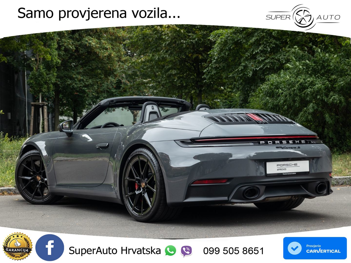 Porsche 911 Carrera GTS Cabriolet 3.0 (480 KS) PDK MATRIX+GR SJED+KAM