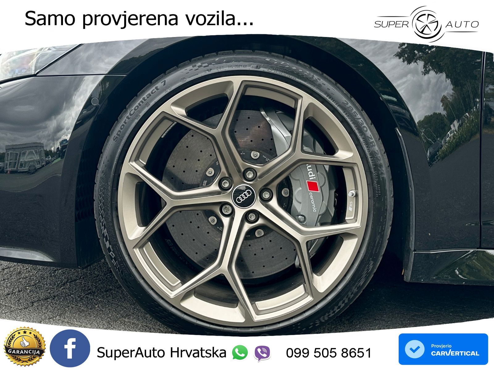 Audi RS6 Avant 4.0 TFSI V8 performance (630 KS)  quattro tiptronic Kuka LED+GR SJED+ACC