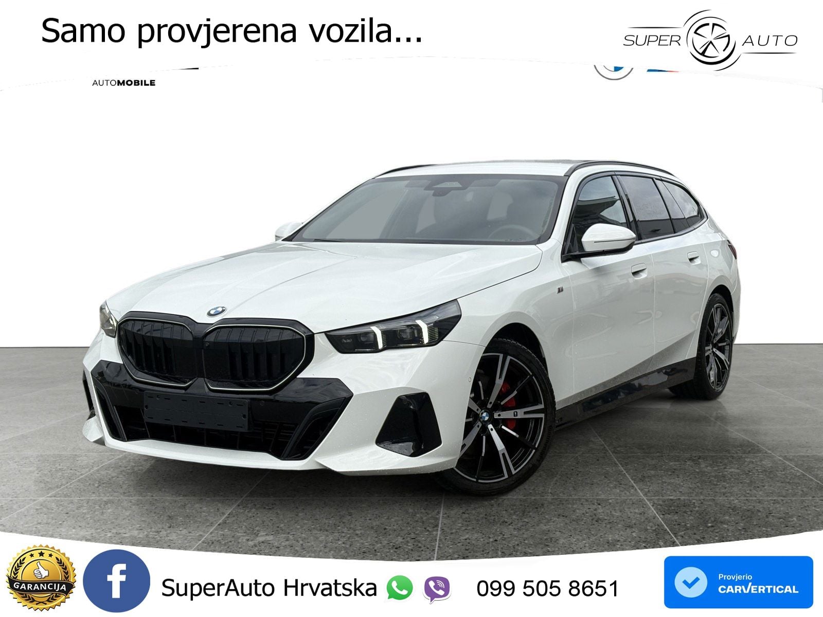 BMW 520d Touring (197 KS) xDrive Steptronic M Sport