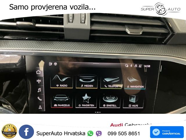 Audi Q3 Sportback 45 TFSIe (245 KS) S tronic S line MATRIX+GR SJED+KAM