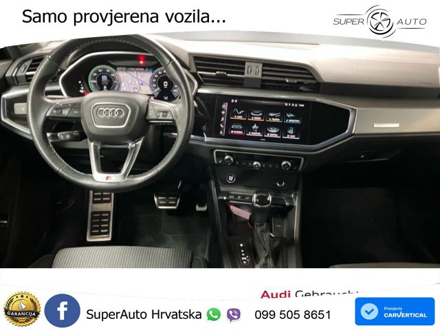 Audi Q3 Sportback 45 TFSIe (245 KS) S tronic S line MATRIX+GR SJED+KAM