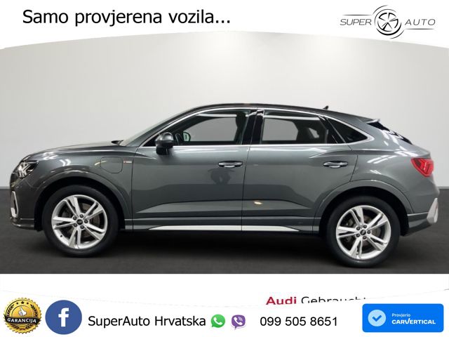 Audi Q3 Sportback 45 TFSIe (245 KS) S tronic S line MATRIX+GR SJED+KAM