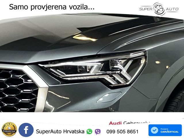 Audi Q3 Sportback 45 TFSIe (245 KS) S tronic S line MATRIX+GR SJED+KAM