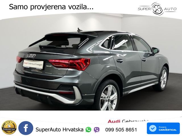 Audi Q3 Sportback 45 TFSIe (245 KS) S tronic S line MATRIX+GR SJED+KAM