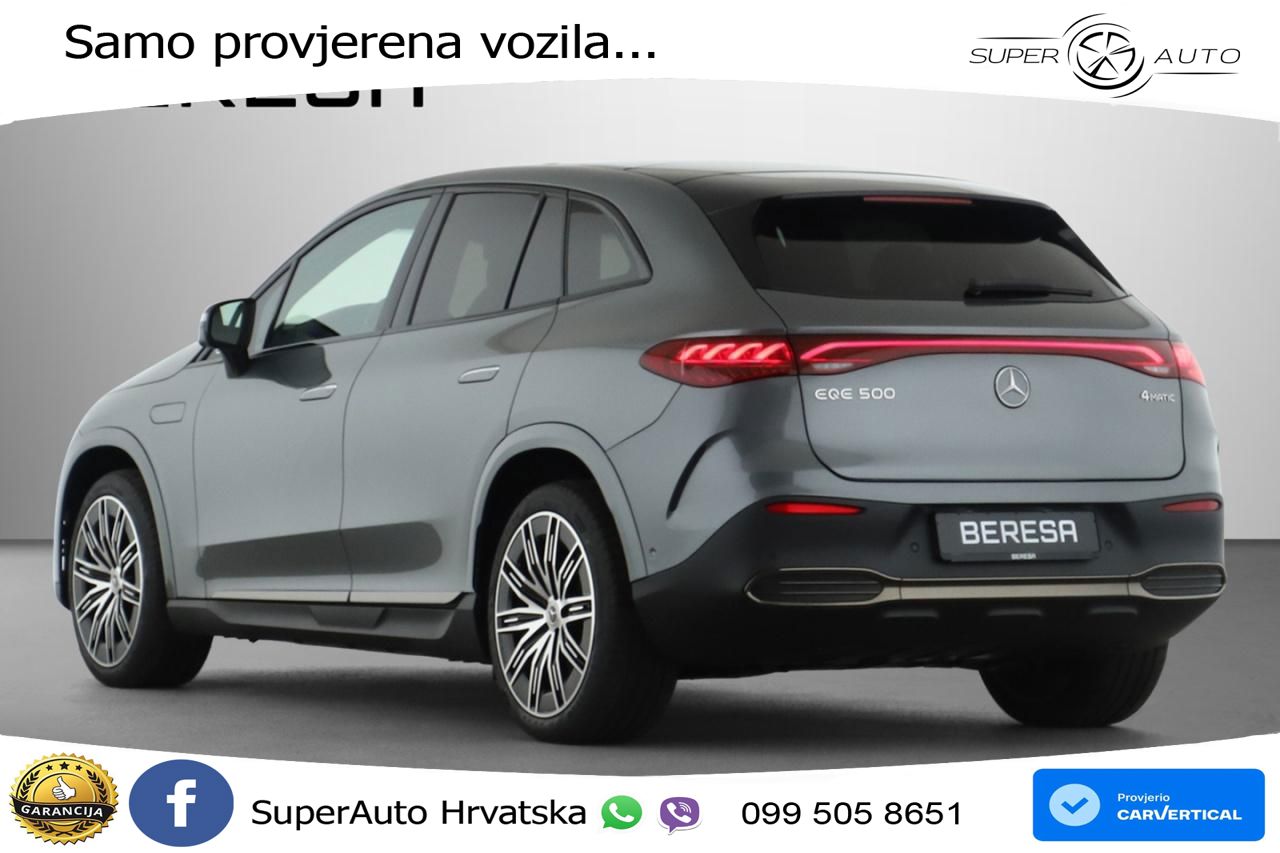 Mercedes EQE SUV 500 105 kWh (408 KS) 4MATIC AMG ACC+GR SJED+360+PANO
