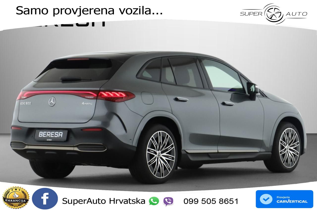 Mercedes EQE SUV 500 105 kWh (408 KS) 4MATIC AMG ACC+GR SJED+360+PANO