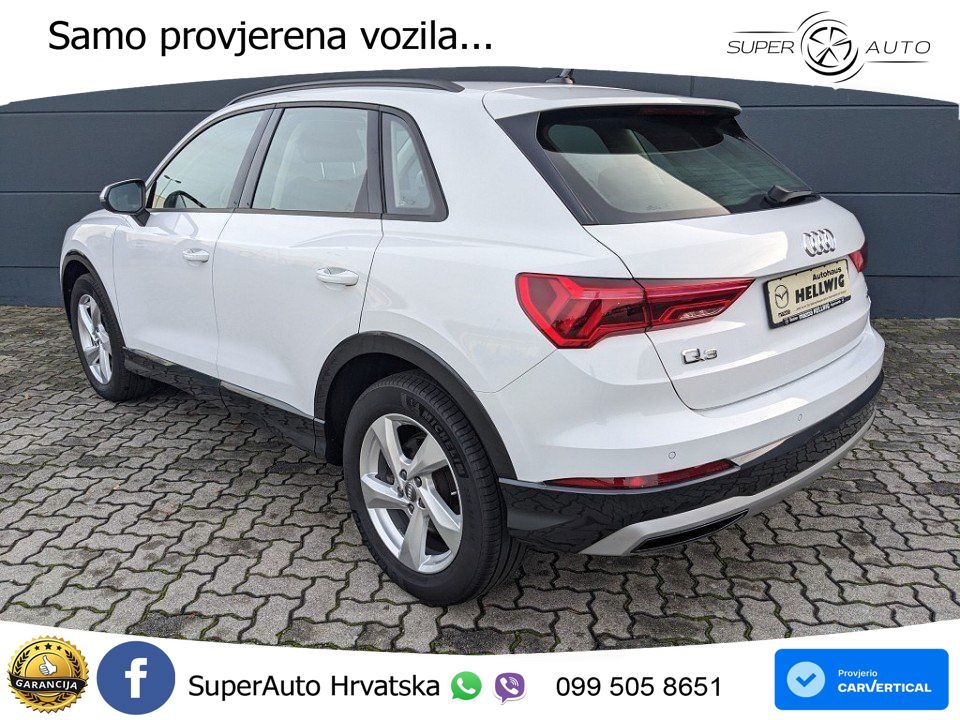 Audi Q3 40 TFSI (190 KS) quattro S tronic advanced LED+GR SJED+ACC